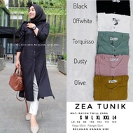 ZEA TUNIK by NCK LABEL original matt RAYON TWILL ZARA seperti NAJWA &amp;