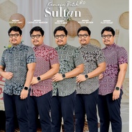 KEMEJA Ansari Sultanah Batik Shirts, Men's Batik Shirts, Batik Shirts, Men's Batik Shirts, Short Sleeves