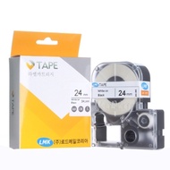 LMK label printer label tape ultra-low temperature label paper 24LWK (white background/black text)