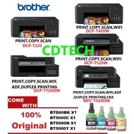 BROTHER DCP-T520W / T720DW / T730DW WIFI 3 IN 1 WIFIINK TANK PRINTER (PRINT COPY SCAN WIFI)