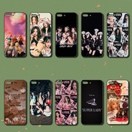 Soft black phone case for OPPO A96 A98 R9 R9S Reno 8Z 8T 7 8 lite g i dle case