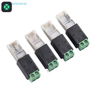1F RJ45 to RS485 Converter RJ45 Terminal Adapter RJ45 to RS485 Adapter Crystal Head to Terminal
