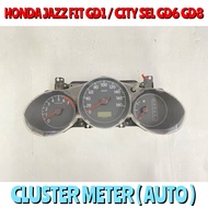 Honda Fit Jazz GD1 / City Sel GD6 GD8 Cluster Meter ( Auto ) / Speedometer / Car Speed Meter