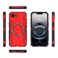 Case For iPhone 16e Magnetic PC Phone Cover Shockproof Shell Magnet Apple iPhone16e 16 e
