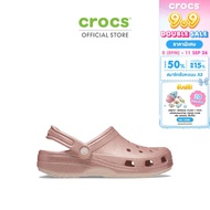 CROCS รองเท้าลำลองผู้ใหญ่ CLASSIC GLITTER CLOG รุ่น 2059426WV - QUARTZ GLITTER