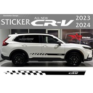STREET.CARS STICKER HONDA CRV 2023 2024 AL NEW CRV 2023 2024 ACCESSORIES