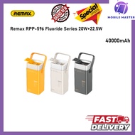 Remax RPP-596 Fluoride Series 20W+22.5W Outdoor Colourful LED Fast Charging PowerBank 40000mAh