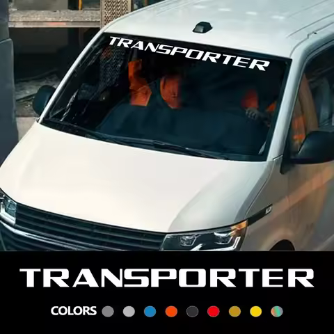 Car Windshield Stickers For Volkswagen VW Transporter T3 T4 T5 T6 Camper Van Custom Graphics Vinyl D