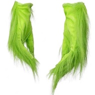 SKYJS Động vật  nạ grinch Phụ kiện đội đầu Lông thú Trang phục giáng sinh Ngầu Che kín  Trang phục ô
