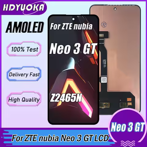 6.8" Original For ZTE nubia Neo 3 GT LCD Z2465N Display Touch Screen Digitizer Assembly For ZTE nubi