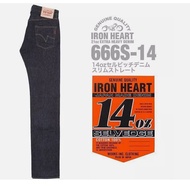 IRON HEART JEANS 666S 14oz-READY STOCK