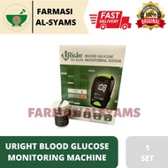 URIGHT BLOOD GLUCOSE MONITORING MACHINE 1 SET