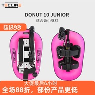 Whitefin Shark TECLINE donut 10 Diving Back Flying 2.98kg Compact BCD Lightweight Back Flying MID Ba