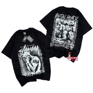 Kaos Stussy Gangstarr - tshirt stussy - kaos pria - tshirt pria - baju pria - kaos pria stussy CHERR