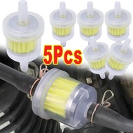 5Pcs Gasoline Oil Filter Universal Motorcycle Small Engine Plastic Magnet Fuel Gas Gasoline Filters Professional Moto Oil Filter