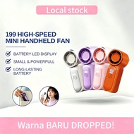 x688 Kipas mini Fan Portable Handheld fan led Display199Speed Adjustment turbo Rechargeable Fan cool