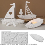 Bot Bekas Plaster Tersuai Lampu Berongga Perahu Layar Dayung Aromaterapi Cawan Lilin Bayangan Mangku