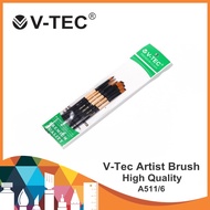 V-Tec Artist Brushes A511/6 Premium Class / VTec Painting Brush / Painting Brush / V-Tec A511/6