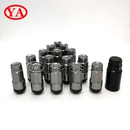20pcs Rays Composite Nut chống trộm khóa bu lông bánh xe Nuts Bolt nhôm và thép M12x1.5 m12x1.25