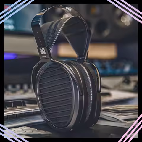 HIFIMAN Arya Headset Music Production Orthodynamic Stealth Magnets Design Lightweight Headset Earpho