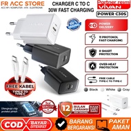 CHARGER TYPE C 30W VIVAN C30S 30W FAST CHARGING Mini Charger POWER C30S Super Fast Charging PD QC 3.