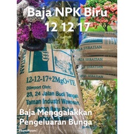 10kg / Baja NPK Biru 12 12 17 / Baja Menggalakkan Penghasilan Bunga &amp; Buah / Baja bunga /  Baja Buah / Fertilizer