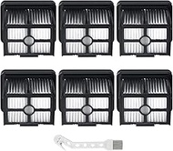 Pack of 6 HEPA Filters for Dreame H12 Pro/H12 Pro FlexReach/H12 Dual/H12 Pro Ultra/H13 Pro/H15 Pro/H