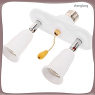 💡 E27 to Dual E27 E26 Socket Splitter Adapter for Light Bulbs 1 Pc Holder