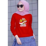 WOMEN'S SWEATER CLOTHES DIRGAHAYU / 17 AUGUST / INDEPENDENCE / HUT RI 80 / ASGARD777