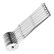 Multi-Wheel Pizza Cutter Adjustable 3/5/7 Blade Dough Roller for Uniform Slices Expandable Pizza Sli