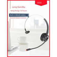 bluetooth earphone headphone bluetooth Hangpu Bluetooth Customer Service Student Online Class Phone 