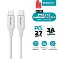 Romoss CB1723 Type C to Lightning Cable PD27W Fast Charging Lightning Cable for iPhone X 8 Plus 11 1