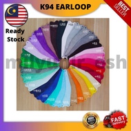 K94 Mask Earloop & Headloop Mask K94 4 Layers Protection Face Mask Ear Loop & Head Loop K94 Face Mas