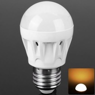 E27 3W 270LM WARM WHITE BULB LAMP ENVIRONMENTAL MILKY COVERED BULB (WARM WHITE)