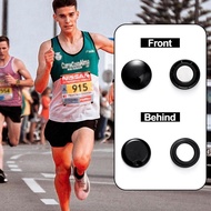 10 Pairs Magnetic Race Bib Clips, Marathon Race Number Holder Running Bib Buckles Fixing System Raci