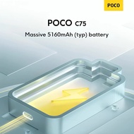2025 HOT SALE 🆕 POCO C75 5G 8GB RAM+256GB ROM/6.88'' 120Hz display/5160 mAh battery/NFC supported/sm
