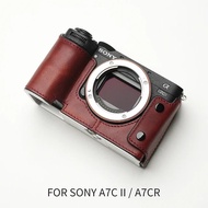 (พร้อมส่ง) Mr Stone เคสกล้อง โซนี่ Sony A7CII / A7CR เคสหนังวัวแท้ พรีเมียม case Sony A7C MARK2