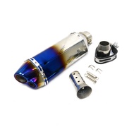 Blue Style steel motorbike exhaust Muffler for ktm akrapovics 390 exhaust KTM 125 250 DUKE RC390