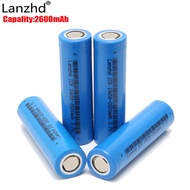 Rechargeable battery 18650 For Samsung 18650 lithium 3.7V ICR18650 2600mAh Li lon Rechargeable Batte