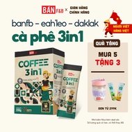 Cà phê 3IN1 cà phê hòa tan thơm ngon đậm vị hộp 10 gói - Bản Cà Phê