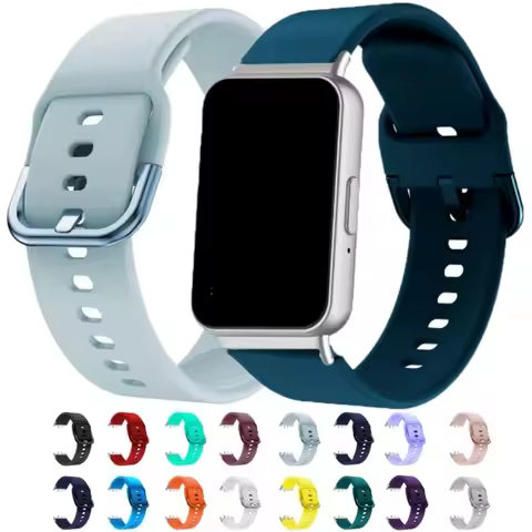 Silicone Sport Strap For Samsung Galaxy Fit 3 Breathable Wristband For Samsung Galaxy Fit 3 Replacem