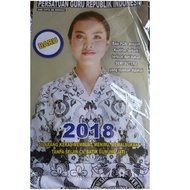 KAIN BATIK PGRI BAHAN SEMI SUTRA