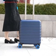 alittlesetrtu Luggage Suitcase Wheels Cover Carry on Luggage Wheels Cover for most 8-spinner Wheels Luggage Sets SG