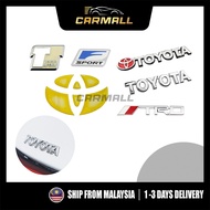 Toyota Lexus Exterior Modification Emblem Sticker Toyota Sport Logo TRD Logo F Sport Badge CarMall C
