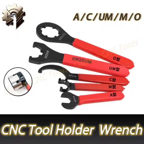 A M UM O MS ISO APU Type Spanner ER8 ER11 ER16 ER20 ER25 ER32 ER40 ER50 Precision Chucks Collet ER W