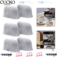 BACKSTR 6Pcs Coffee|Filters, Replacement Filters Charcoal Material Charcoal Water Filters, Premium Q