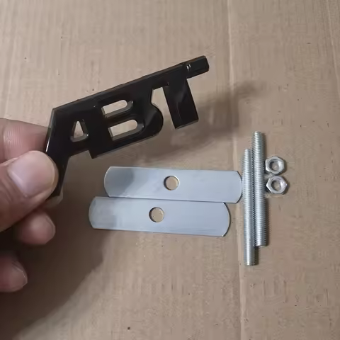 Metal ABT Emblem Insignia Sticker ABT Grille Sticker For VW Audi RS3 RS5 TTS RS4 RS7 S5 A6 A5 A4 A3 