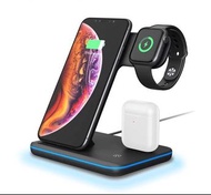 三合一無線充電座