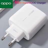 OPPO 65W EU Plug Supervooc 2.0 Fast Charger Wall Adapter 1M 6.5A Type C Fast Charging Cable For OPPO Find X2 X5 X3Pro Reno5 4 7 8 Pro
