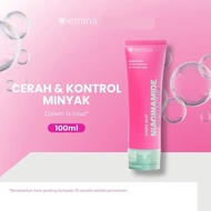 Emina Bright Stuff Ultra Light Moisturizing Cream Niacinamide Oxy Ceramide Brightening Face Wash Cle